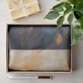 Dekoupage von Red Fox Fett Digital Painting Seidenpapier (Geschenk)