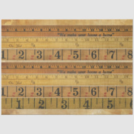 Dekoupage von Ruler Junk Journal Seidenpapier