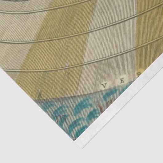 Dekoupage von Sun & Moon Seidenpapier (Ausschnitt)