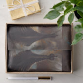 Dekoupage von Twin Viking Longships Seidenpapier (Geschenk)