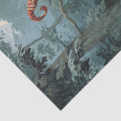 Dekoupage Warrior Mouse & Majestic White Horse Seidenpapier (Ausschnitt)