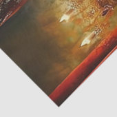 Dekoupage Weiß und Weitere Kunst der Frau Seidenpapier (Ausschnitt)