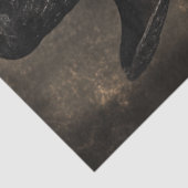 Dekoupage Western Outlaw in Black-Jack McGraw Seidenpapier (Ausschnitt)