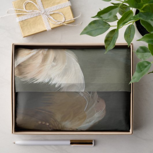 Dekoupage Whimsical Chicken Tee Party Seidenpapier (Geschenk)