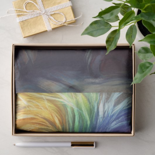 Dekoupage Whimsical Fantasy Creature Lebendige Far Seidenpapier (Geschenk)