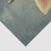 Dekoupage Whimsical Fawn zu Weihnachten Seidenpapier (Ausschnitt)