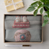 Dekoupage Whimsical Festlicher Nussknacker Seidenpapier (Geschenk)