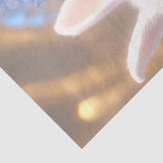 Dekoupage Whimsical Girl & Rabbit on Adventures Seidenpapier (Ausschnitt)