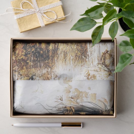 Dekoupage Whimsical Harmony Double Exposure Pferd Seidenpapier (Geschenk)