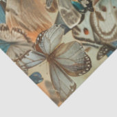 Dekoupage Whimsical Librarian School Lehrer Seidenpapier (Ausschnitt)