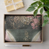 Dekoupage Whimsical Osterkaninchen Intrikate Blume Seidenpapier (Geschenk)