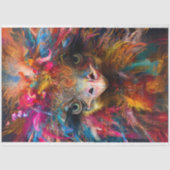 Dekoupage Whimsical Ostrich Wackadoodle RHDesign Seidenpapier (Vorderseite)