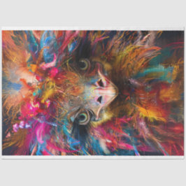 Dekoupage Whimsical Ostrich Wackadoodle RHDesign Seidenpapier