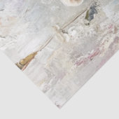 Dekoupage Whimsical Otter im Bereich der Blume Seidenpapier (Ausschnitt)