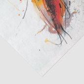 Dekoupage Whimsical Splash Painting Rabbit Seidenpapier (Ausschnitt)
