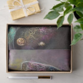 Dekoupage Whimsical Steampunk Lebendiger Affe Seidenpapier (Geschenk)