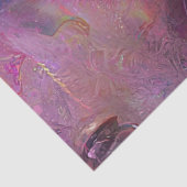 Dekoupage Whimsical Vibrancal farbige Katze in ein Seidenpapier (Ausschnitt)