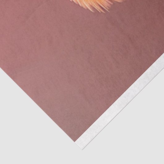 Dekoupage Whimsical Vibrancal farbige Love Birds Seidenpapier (Ausschnitt)