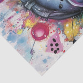 Dekoupage Whimsical Vibrant Girl Characters Seidenpapier (Ausschnitt)