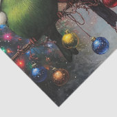 Dekoupage Whimsical Weihnachtsvögel Scrapbooking Seidenpapier (Ausschnitt)