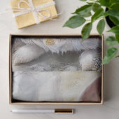 Dekoupage Whimsical White Rabbit Alice Adventures Seidenpapier (Geschenk)