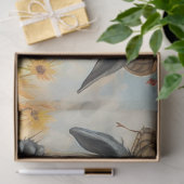 Dekoupage Whimsical Ziege Farm Sisters Seidenpapier (Geschenk)