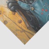 Dekoupage Whimsical Ziege Farm Sisters Seidenpapier (Ausschnitt)