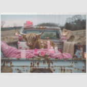 Dekoupage Whimsistische Romantische Einstellung Ho Seidenpapier (Vorderseite)