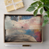 Dekoupage Wildfire Bison von Oklahoma  Seidenpapier (Geschenk)