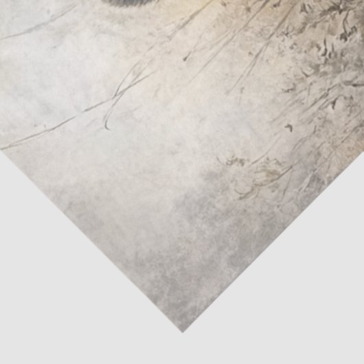 Dekoupage Wildlife Bear Natural Setting Seidenpapier (Ausschnitt)