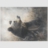 Dekoupage Wildlife Bear Natural Setting Seidenpapier (Vorderseite)