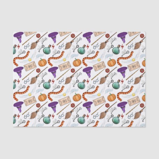 Dekoupage Wizard Geburtstagsparty Seidenpapier (Vorderseite)