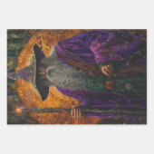 Dekoupage Wizards Eldric Verzauberer Geschenkpapier Set (Vorderseite)