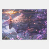 Dekoupage Wizards Set von 3 Geschenkpapier Set (Vorderseite 2)