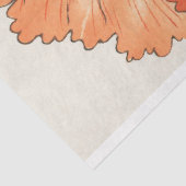 Dekoupaging Red Orange Seidenpapier (Ausschnitt)