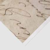 Dekoupapier für die Wirbelsäule Seidenpapier (Ausschnitt)