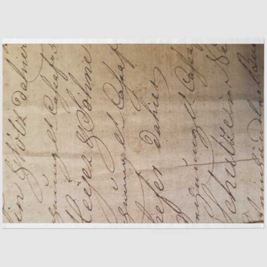 Dekoupapier für die Wirbelsäule Seidenpapier (Vorderseite)