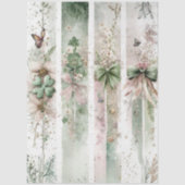 Dekoupierte koordinierte St. Patrick Panels Seidenpapier (Vorderseite)