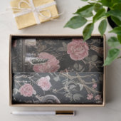 Dekoupierte Landschaft Leopard Pink Sofa Blumenmus Seidenpapier (Geschenk)