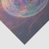 Dekoutieren der Abstrakten Leuchtanzeige Seidenpapier (Ausschnitt)