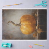 Dekoutierung des Vintagen alten Pumpkin-Tissue-Pap Seidenpapier (Basteln)