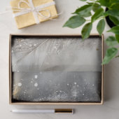 Dekouting Majestic White Owl Snow Elements Seidenpapier (Geschenk)