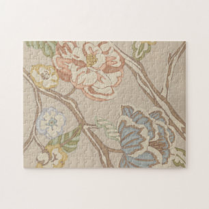 Dekrative Organza Chintz Floral Design Puzzle