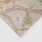 Dekrative Organza Chintz Floral Design Seidenpapier (Ausschnitt)