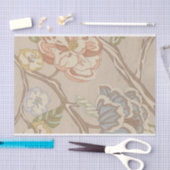 Dekrative Organza Chintz Floral Design Seidenpapier (Handwerk)