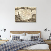 Dekret von Morbihan Leinwanddruck (Insitu (Schlafzimmer))