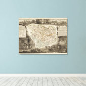 Dekret von Morbihan Leinwanddruck (Insitu (Holzboden))