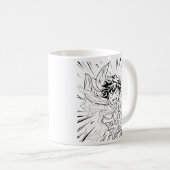 Deku In Action Mood Kaffeetasse (VorderseiteRechts)