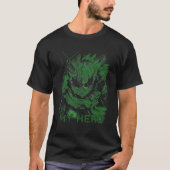 Deku Vigilante mein Heldengeschenk für Fans Hallow T-Shirt (Vorderseite)