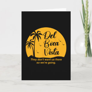 Del Boca Vista Bekleidung Uni-Erwachsene Lustiger  Karte